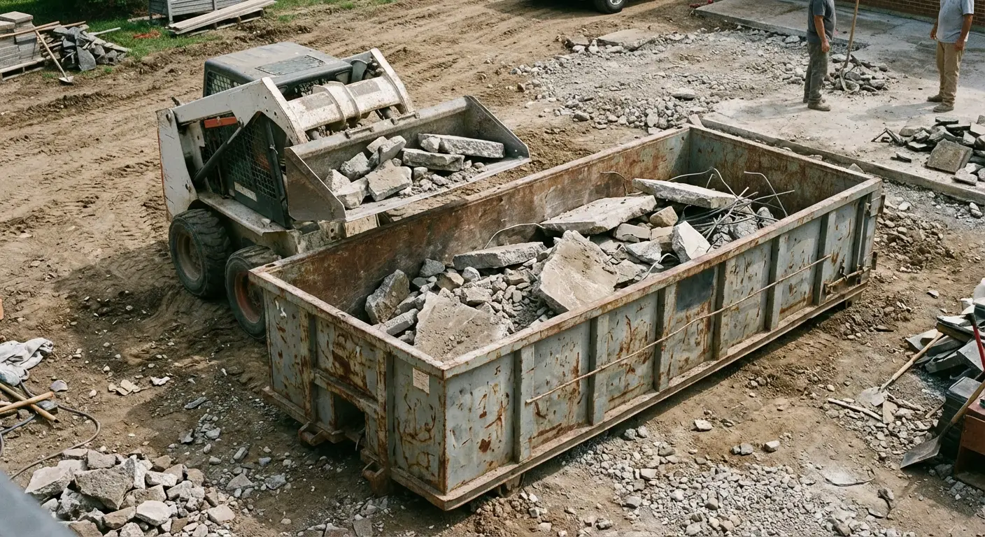 Heavy Concrete Patio Removal in Largo, FL