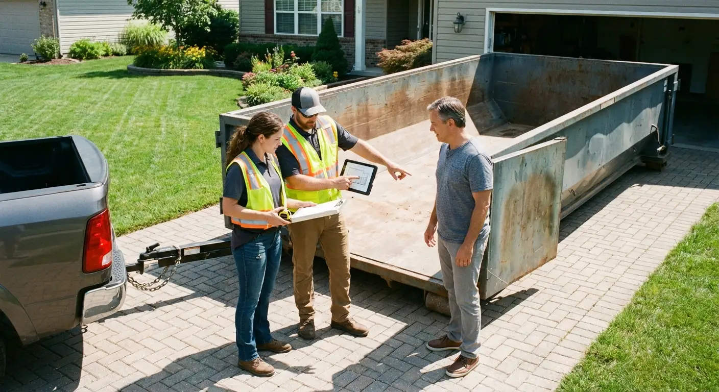 10 Yard Dumpster Rental Process in Largo, FL