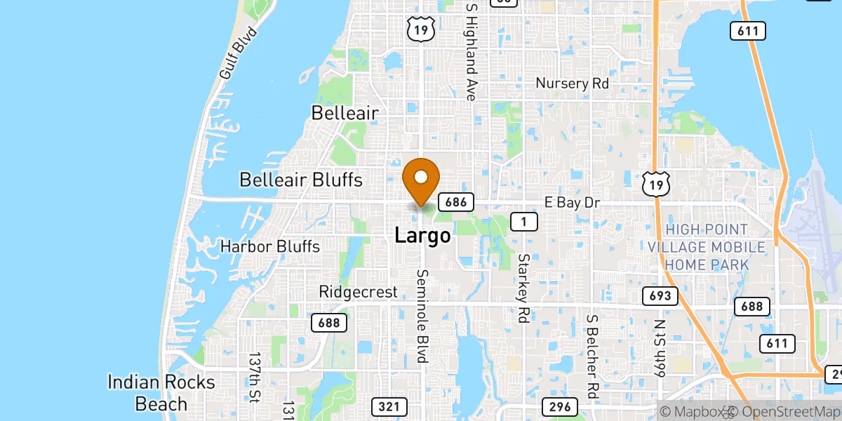  neighborhood map in Largo, FL