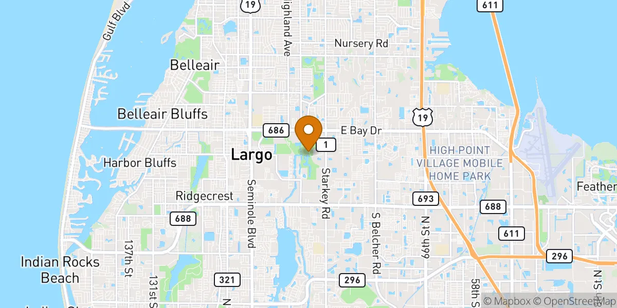  neighborhood map in Largo, FL